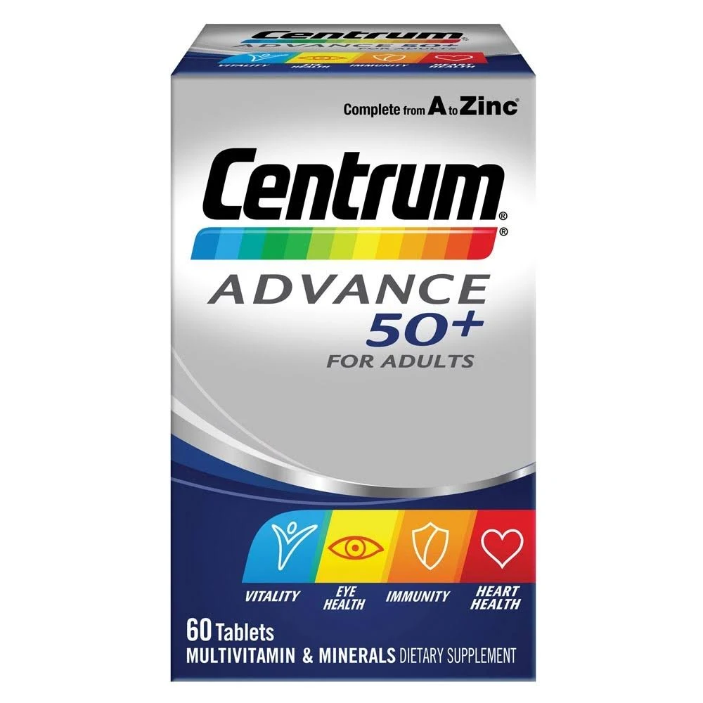 Centrum Adults 50+ Complete Multivitamin, 90 Tablets