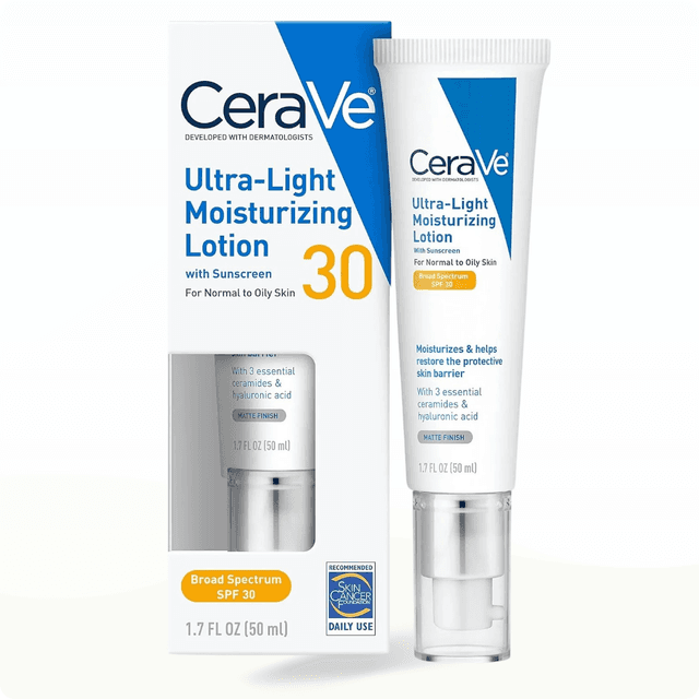CeraVe Ultra-Light Moisturizing Daily Lotion SPF 30