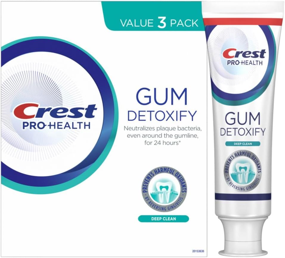 Crest Gum Detoxify Deep Clean Toothpaste 110 mL